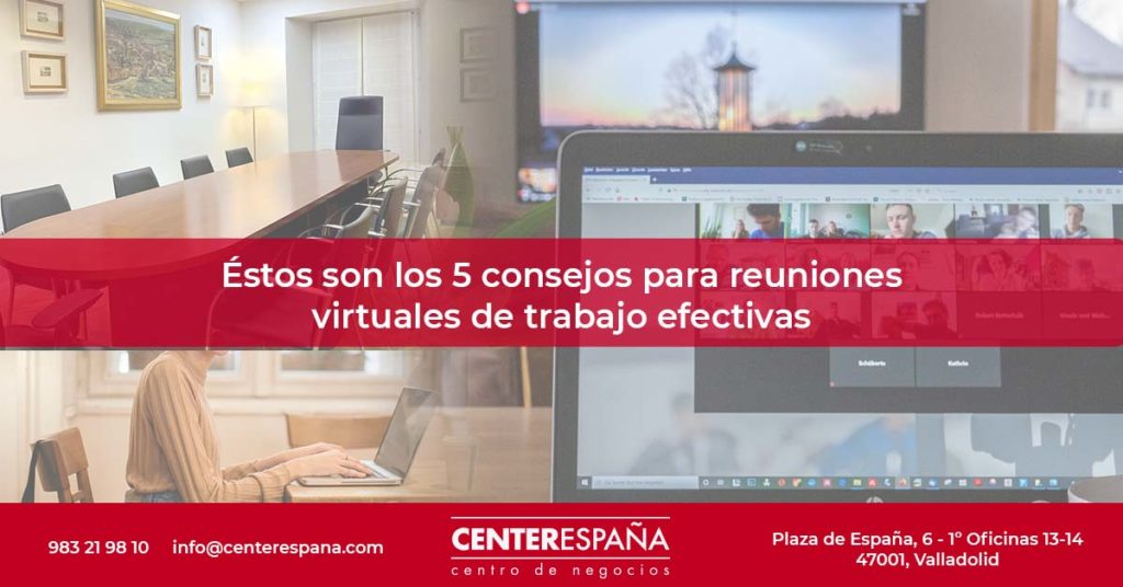 consejos para reuniones virtuales efectivas