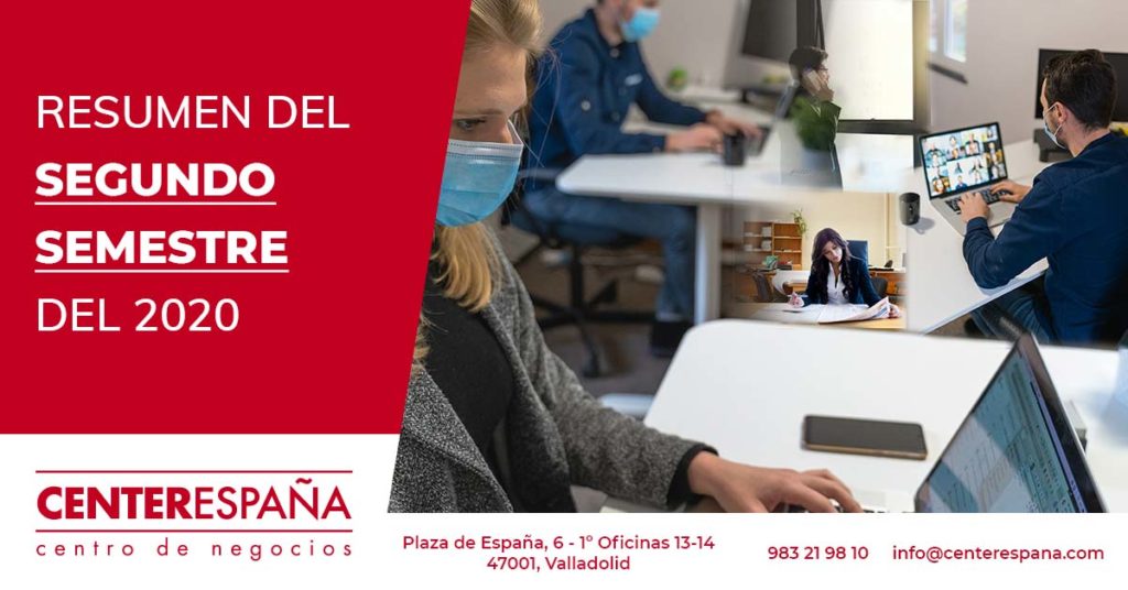 Resumen del segundo semestre de 2020 coworking